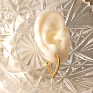 Golden Heart Earrrings