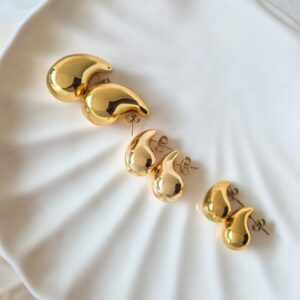 Golden Drop Earrings