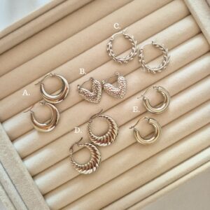 Basic Silver Earrings