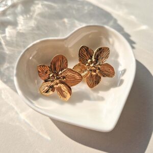 Aretes Flor Hibiscus
