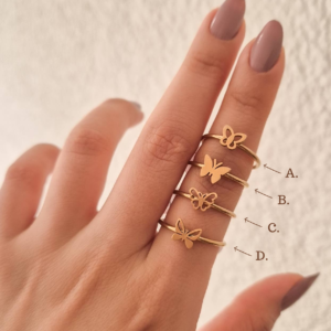 Anillos Mariposa
