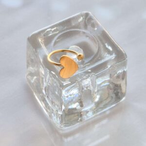 Full Heart Ear Cuff