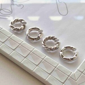 Silver Ear Cuffs