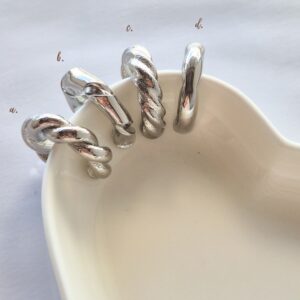 Silver Ear Cuffs