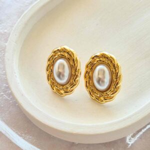 Aretes Vintage Pearl
