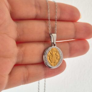 Medalla San Benito Bicolor