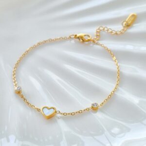 Mini Corazón Nacarado