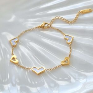Pulsera Corazones