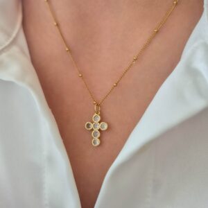 Cadena Crucifijo Circones