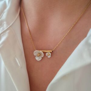 Collar Orquídeas