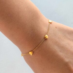 Pulsera Mini Corazones
